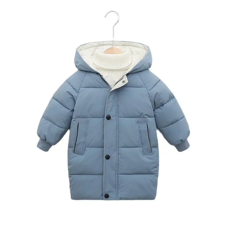 Long Warm Thick Padded Parka Winter coat