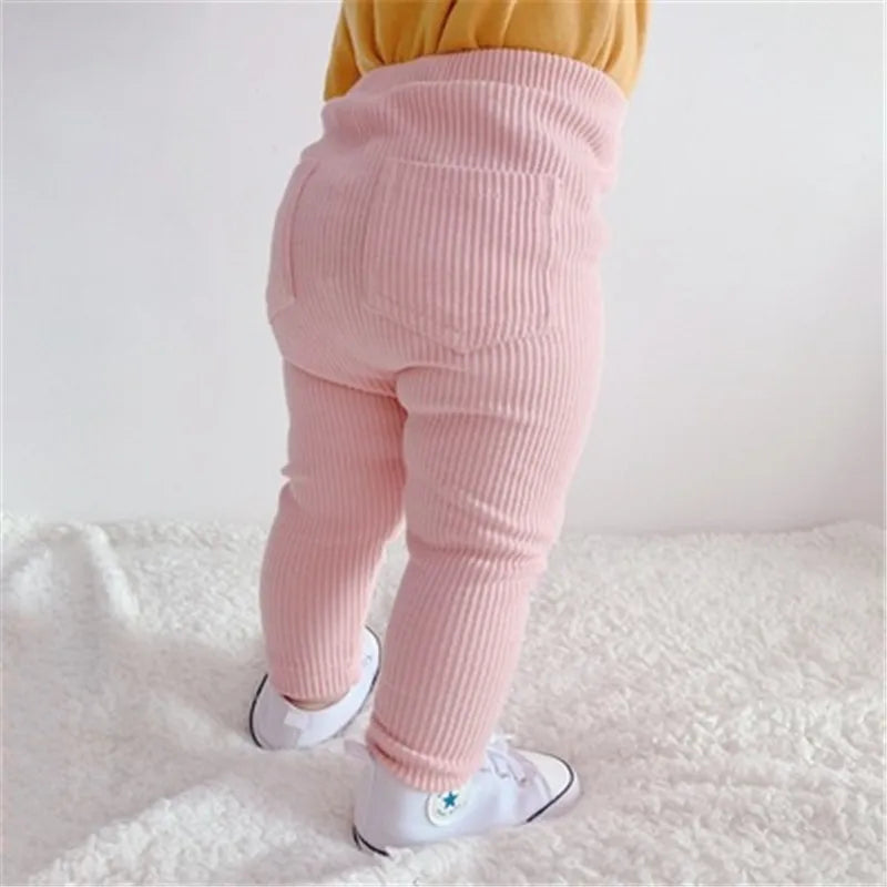 Cotton Elastic Legging Pants