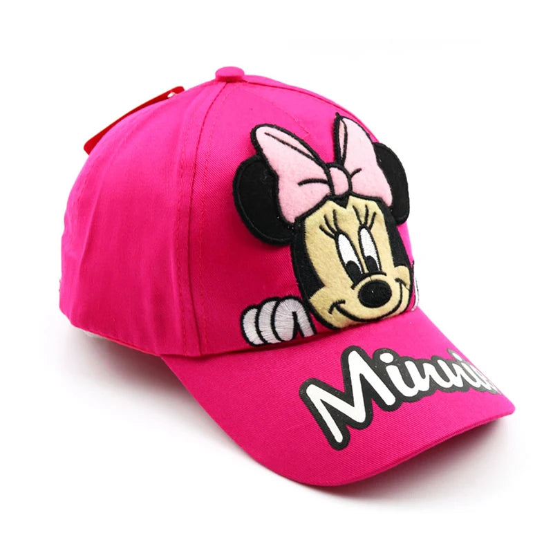 Disney Embroidered Minnie Mouse Hat 3-7 Years Old