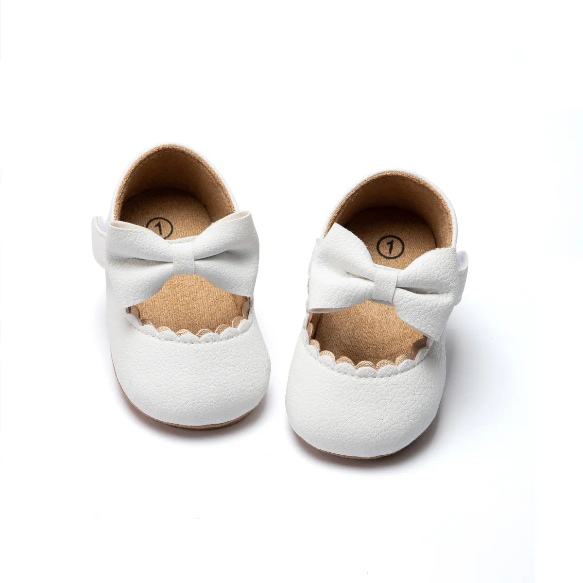 KIDSUN Infant Toddler Bowknot Mary Janes Casual Shoes