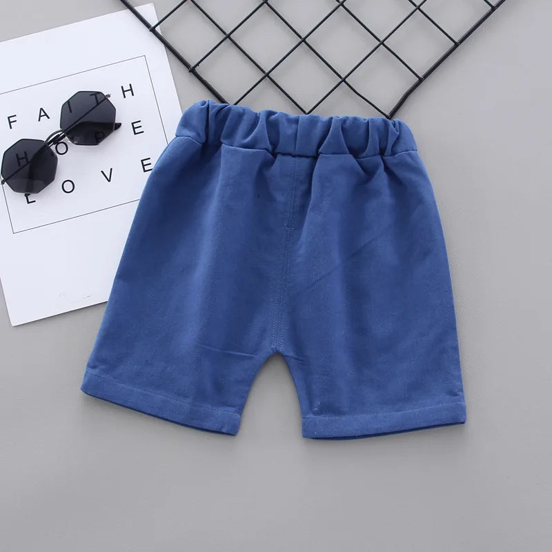 2Pcs Baby Boys Casual Shirt - Shorts Set