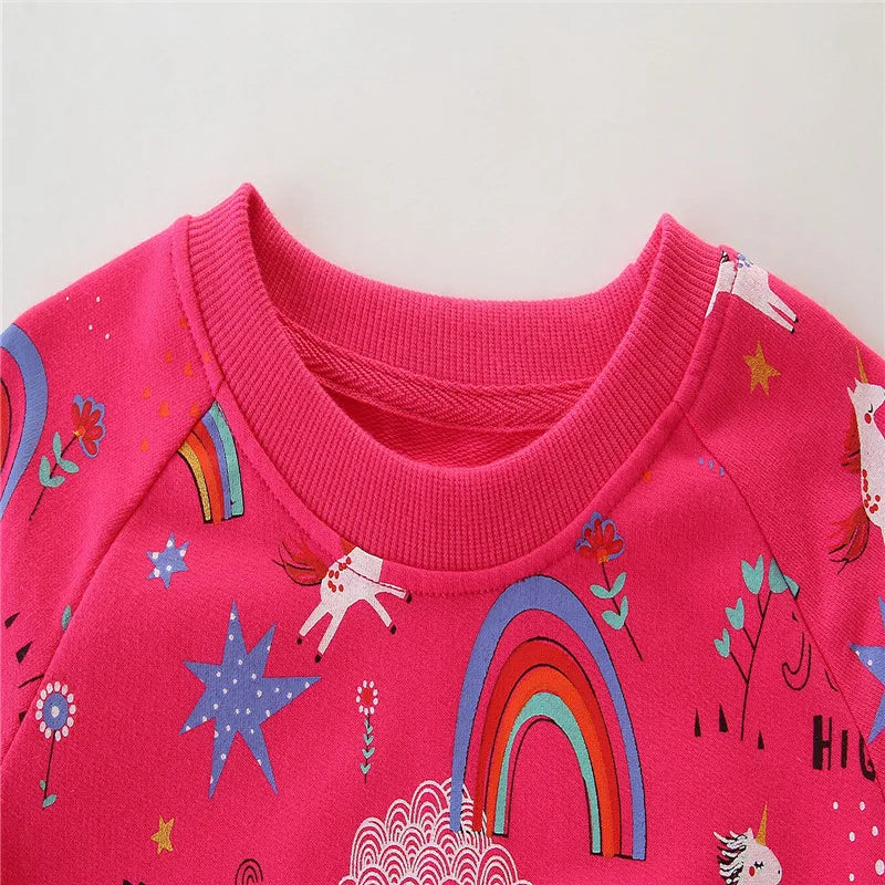 Unicorn Rainbow Fashion Sweatshirt