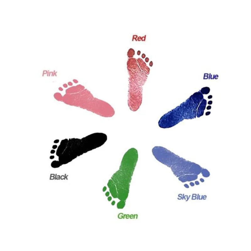 Baby Footprints Safe Non-Toxic Handprint Footprint Imprint