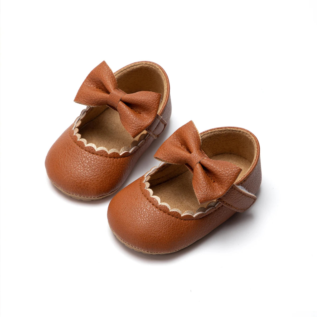 KIDSUN Infant Toddler Bowknot Mary Janes Casual Shoes