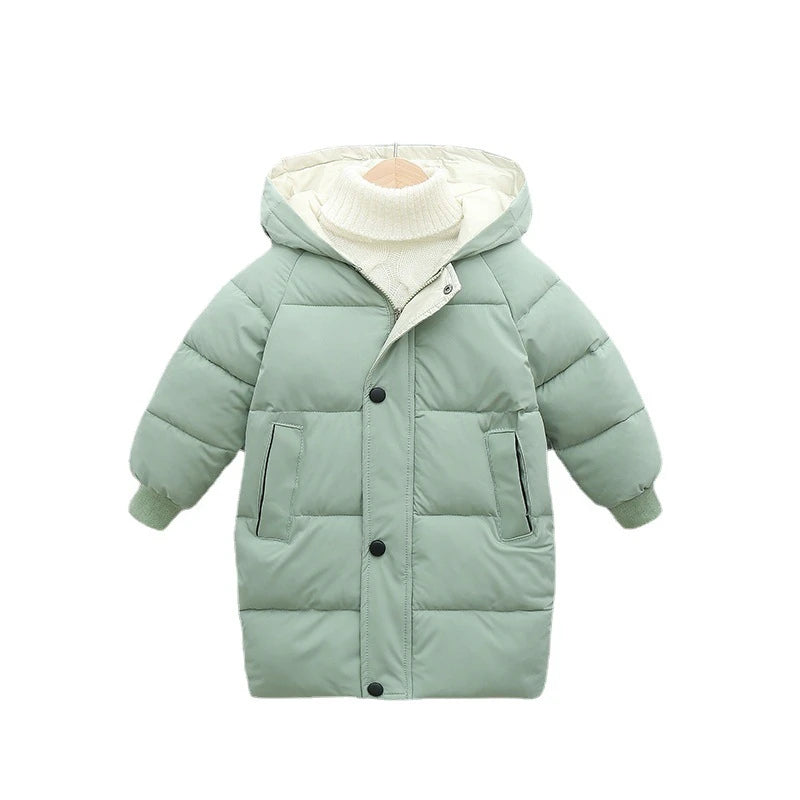 Long Warm Thick Padded Parka Winter coat