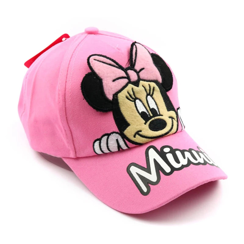 Disney Embroidered Minnie Mouse Hat 3-7 Years Old