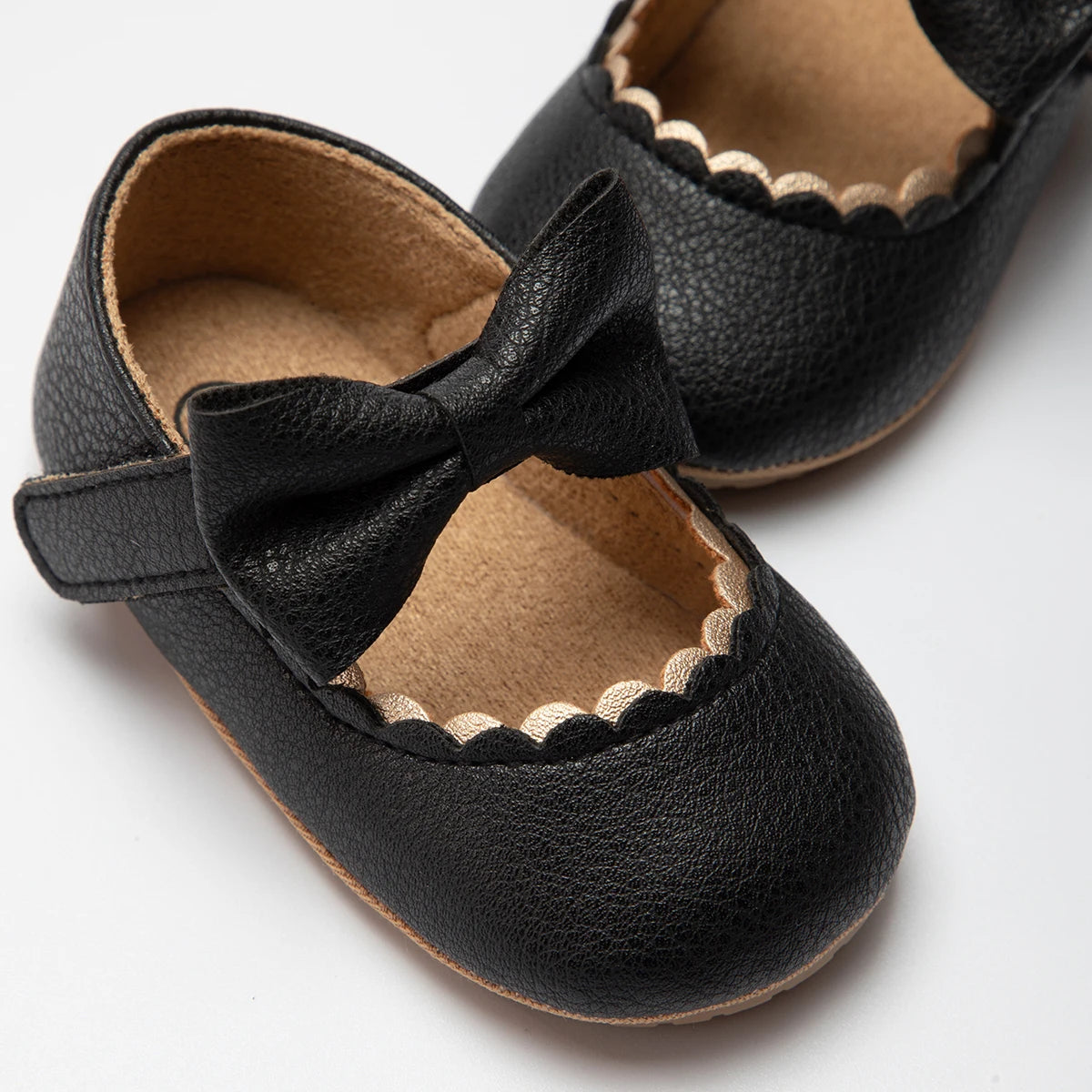 KIDSUN Infant Toddler Bowknot Mary Janes Casual Shoes