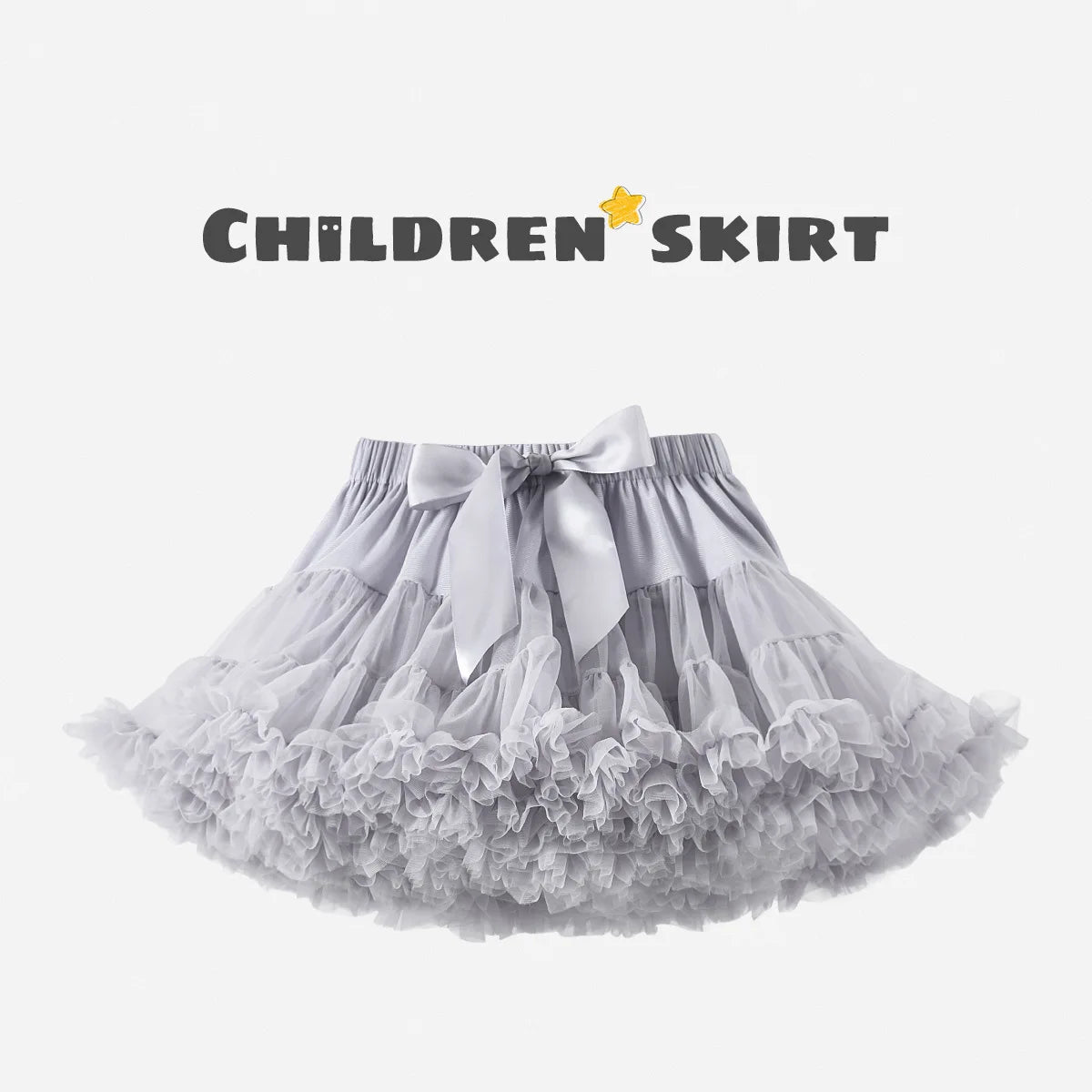 Baby Girls Fluffy Ballerina Pettiskirt