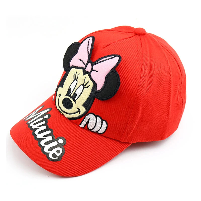 Disney Embroidered Minnie Mouse Hat 3-7 Years Old