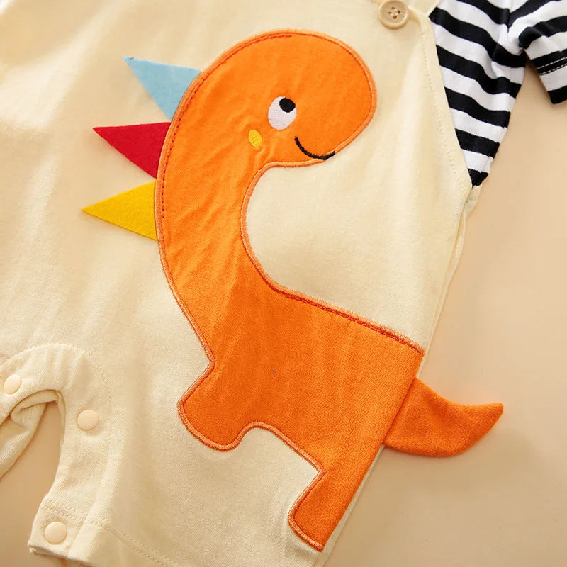 Dinosaur Summer 3D 2PCs Romper