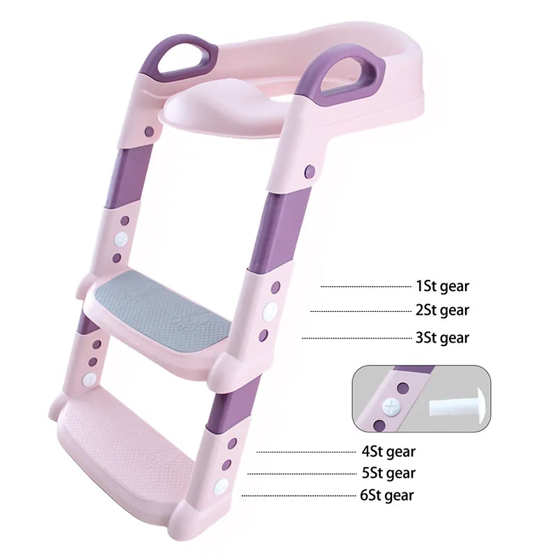 Stepped Children's Toilet Foldable Foot Stool Multi-functional Toilet Boy Girl Baby Toilet Training Toilet