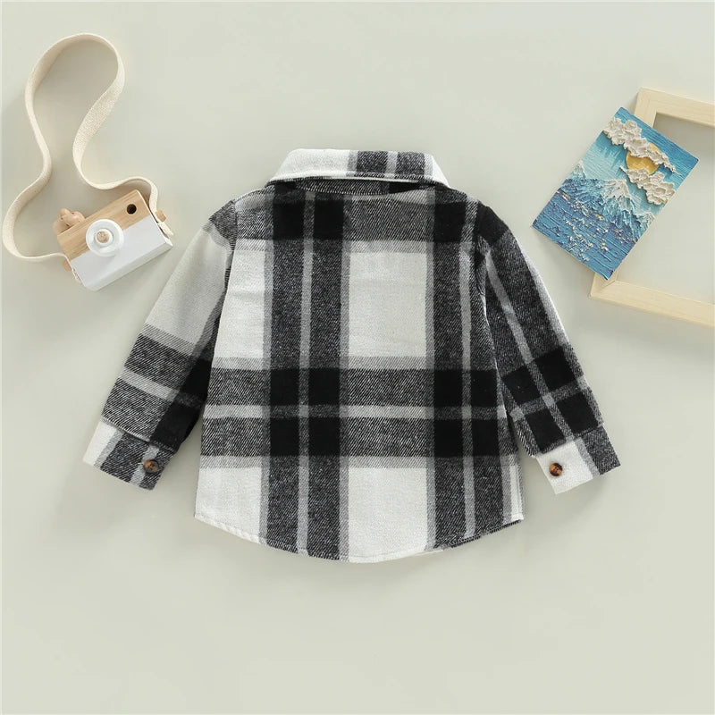 Plaid Shirt Jacket