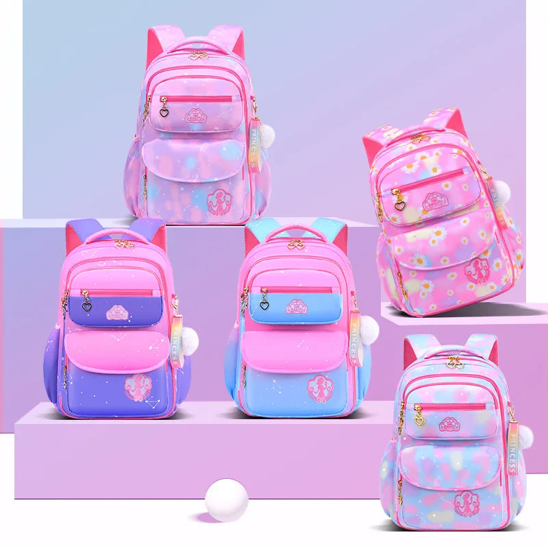 Orthopedic Primary School Bags for Girls