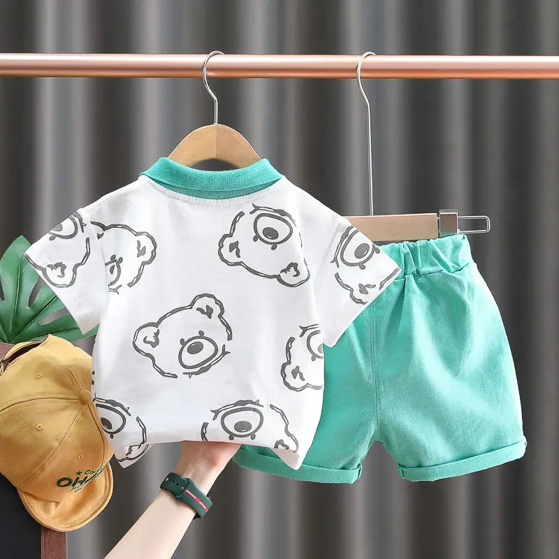 Baby Bear T-shirt & Shorts Set