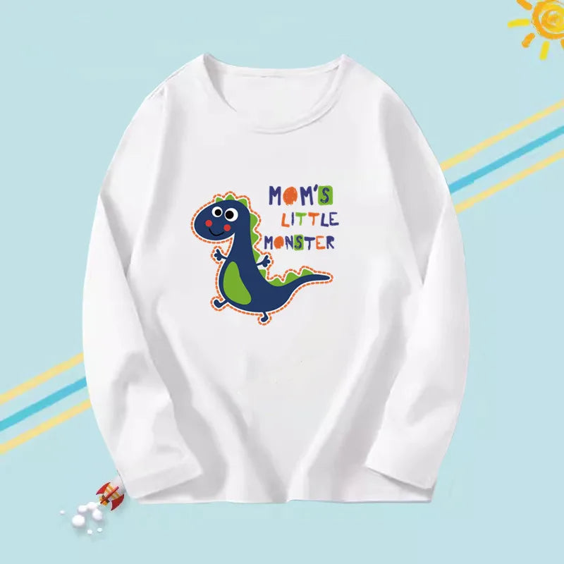 Kids Long Sleeve Cotton T-shirts