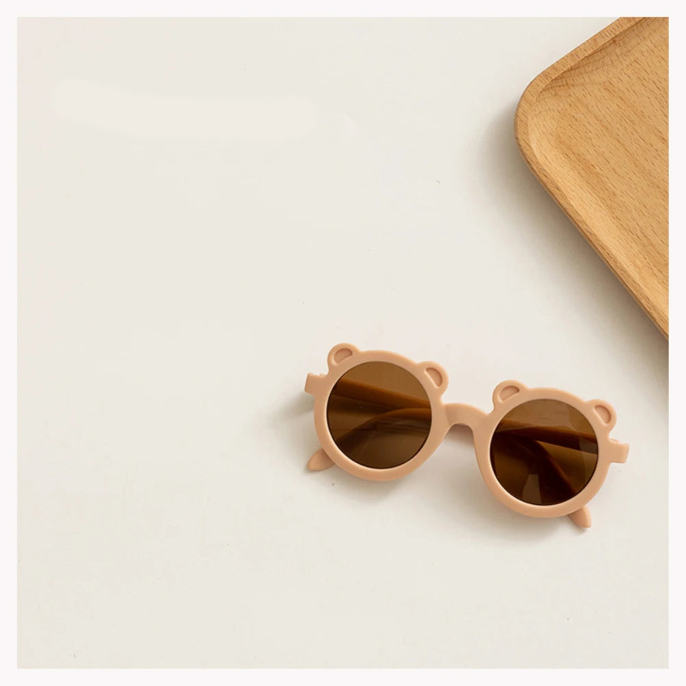 Cartoon Bear Sunglasses: UV400 Protection