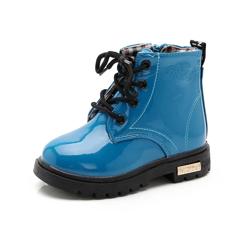 Waterproof Ankle Boots Non-Slip Soft Bottom and fur Lining for extra warmth