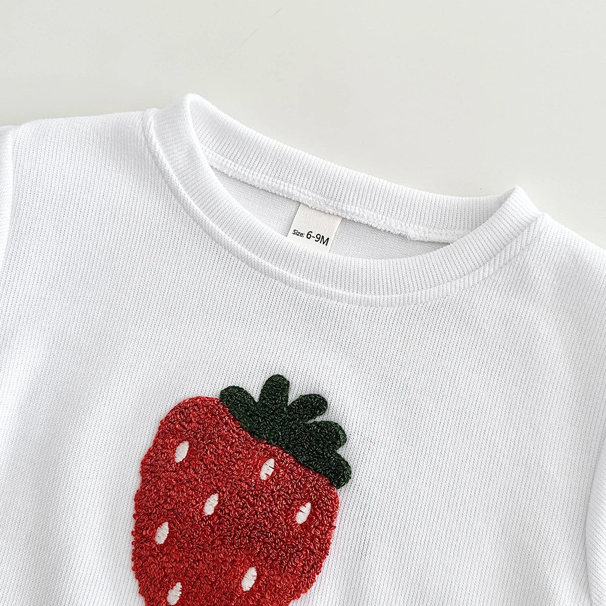 2Pcs Long Sleeved Fruit Pattern Baby Clothing Set