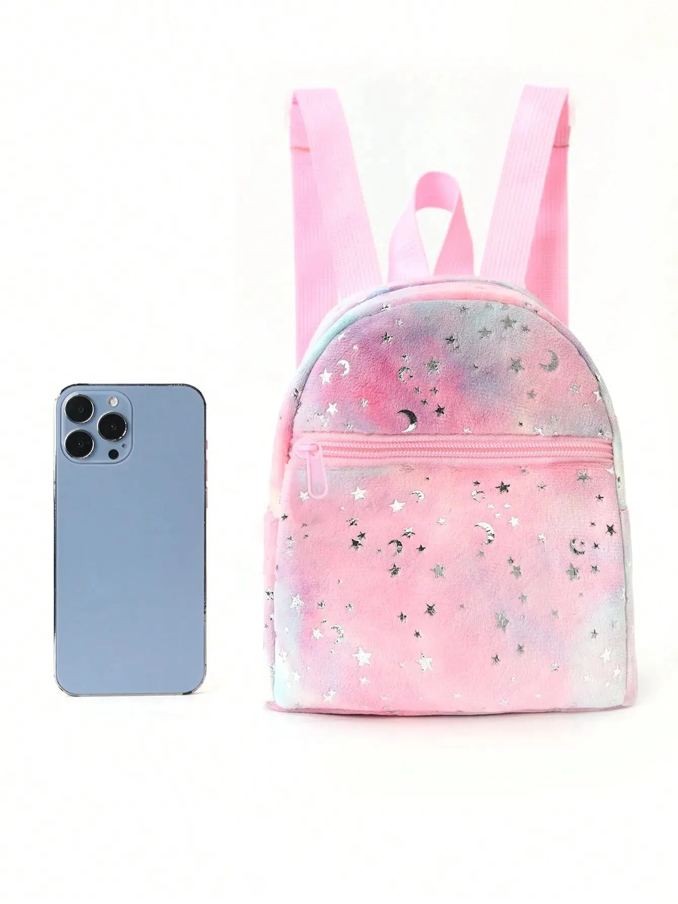 Mini Star Moon Plush Backpack: Stylishly Versatile