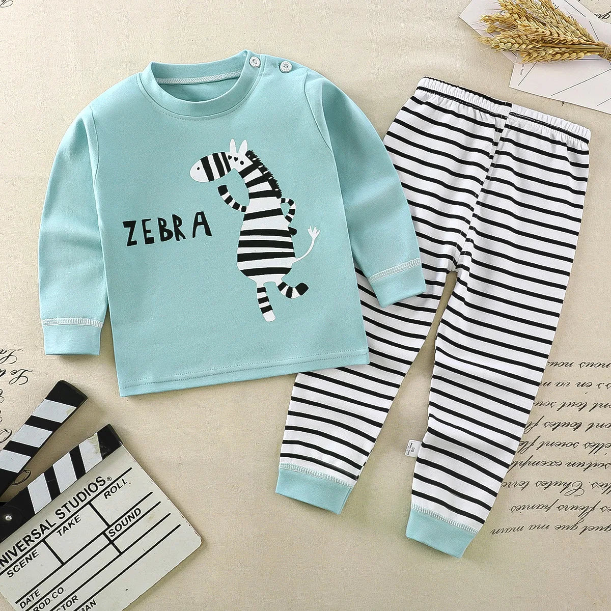 Cartoon Comfort Sleepwear Pajama Set