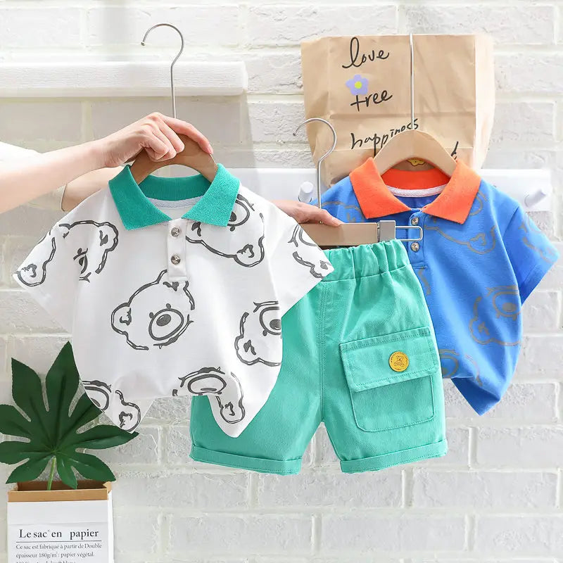 Baby Bear T-shirt & Shorts Set