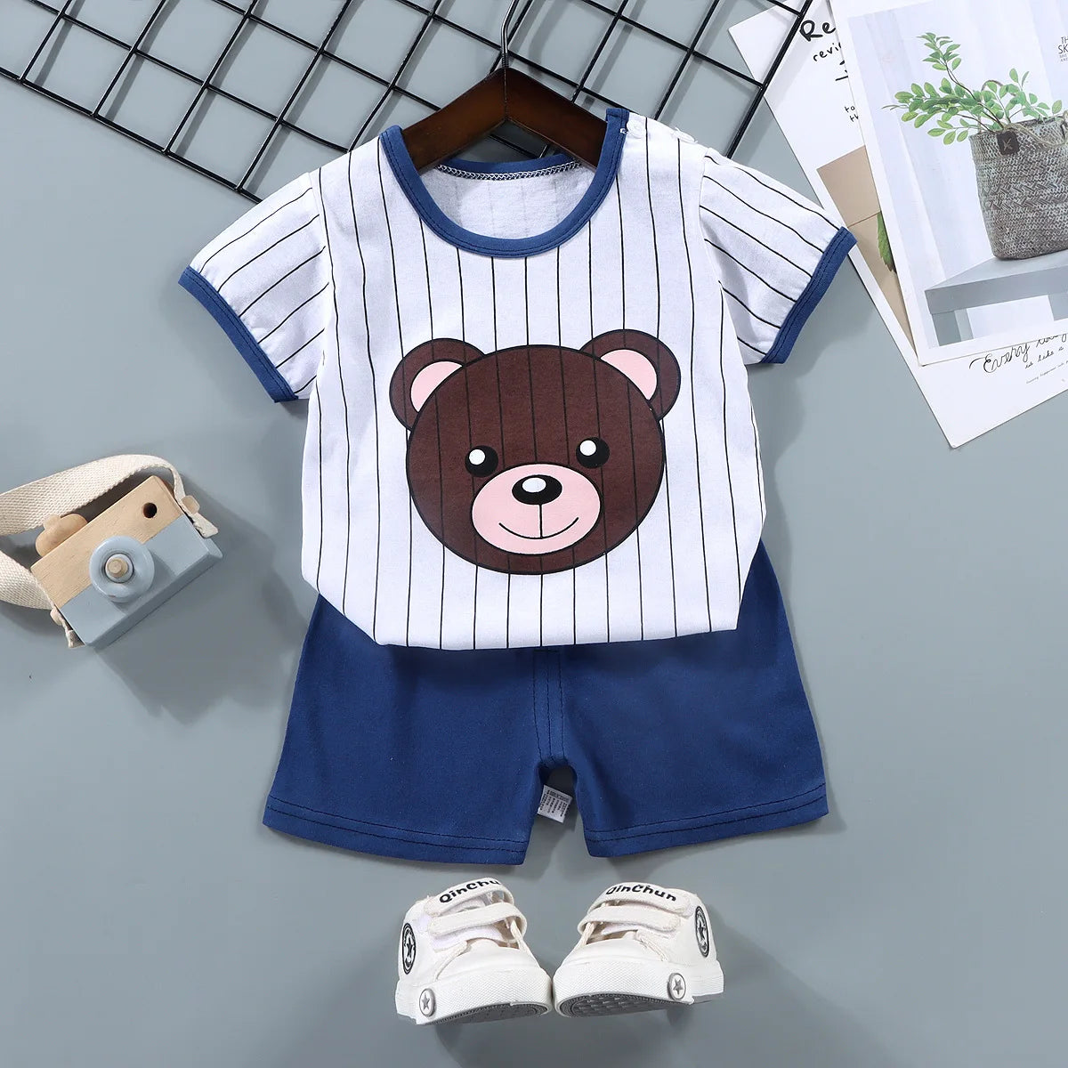 Toddler Baby 2Pcs Cotton Clothing Suit