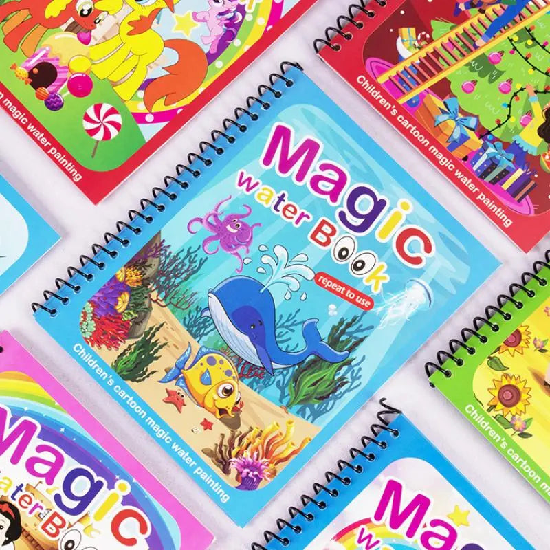 Reusable Water Wow Book: Mess-Free Fun for Kids