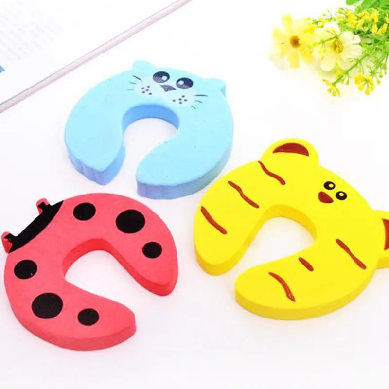 Secure Door Stoppers with Cute Animal Designs