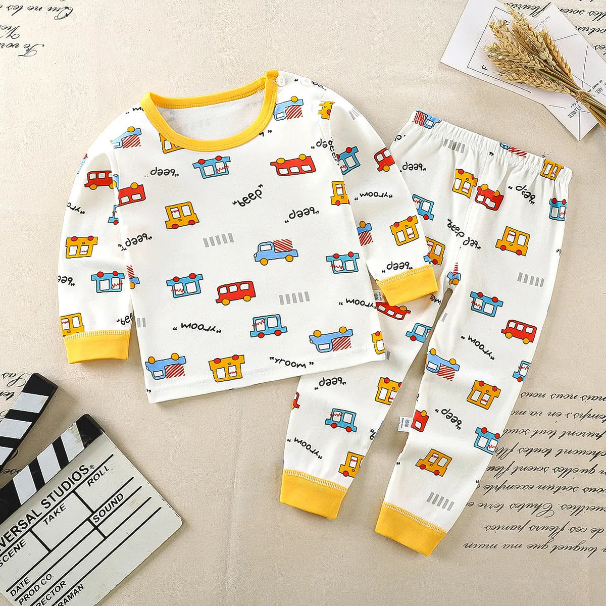 Cartoon Comfort Sleepwear Pajama Set