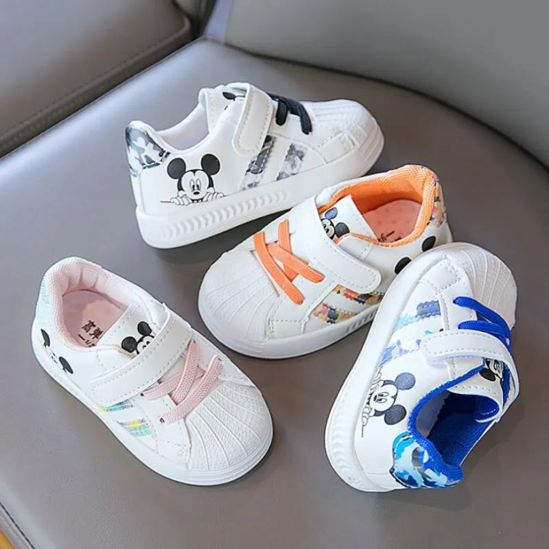 Baby Boy & Girl Shoes: Disney White