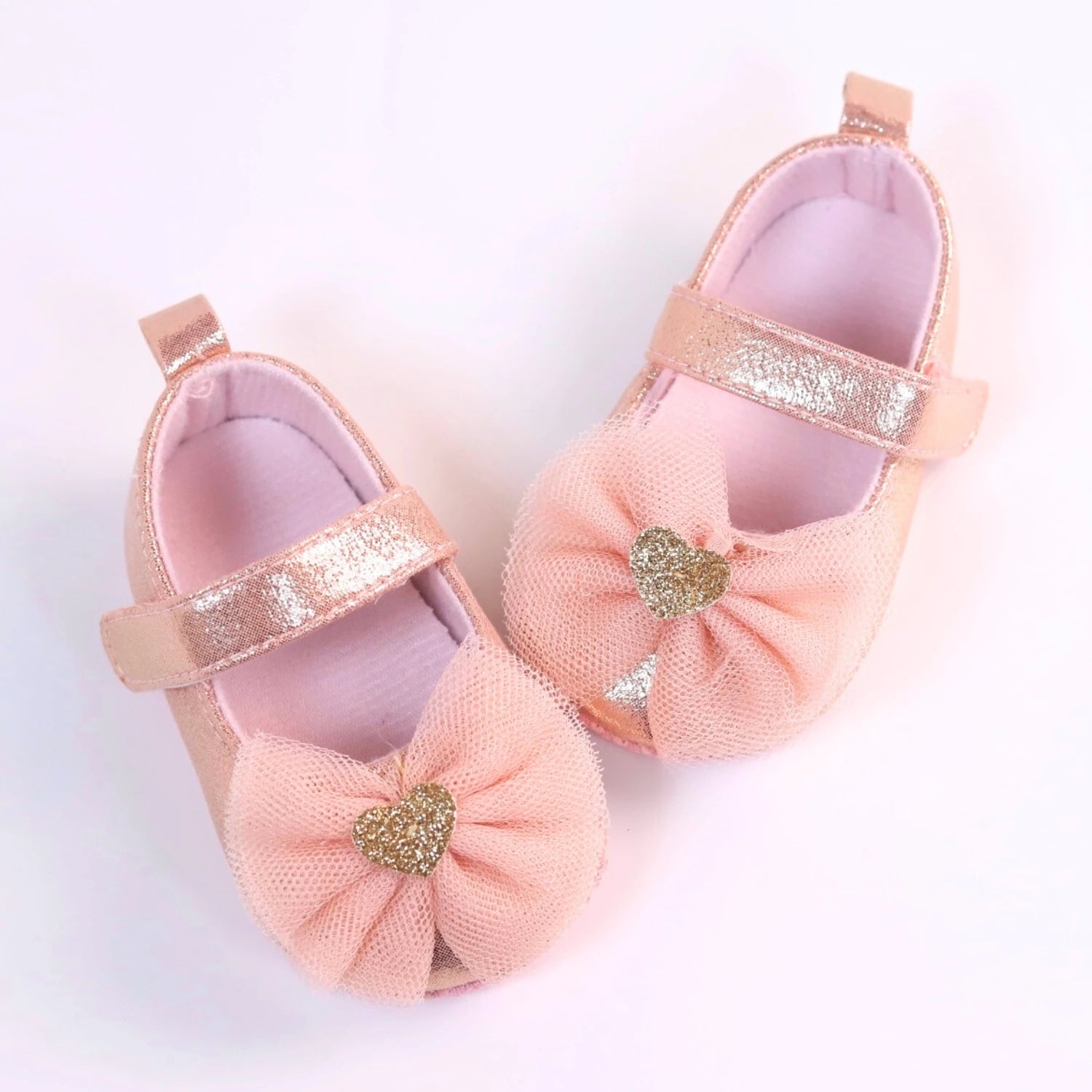 Baby Step Shoes Baby's First Pair of Toddler Shoes Baby Shoes Breathable Non-slip Girls Fashion Shoes Princess Lace Style