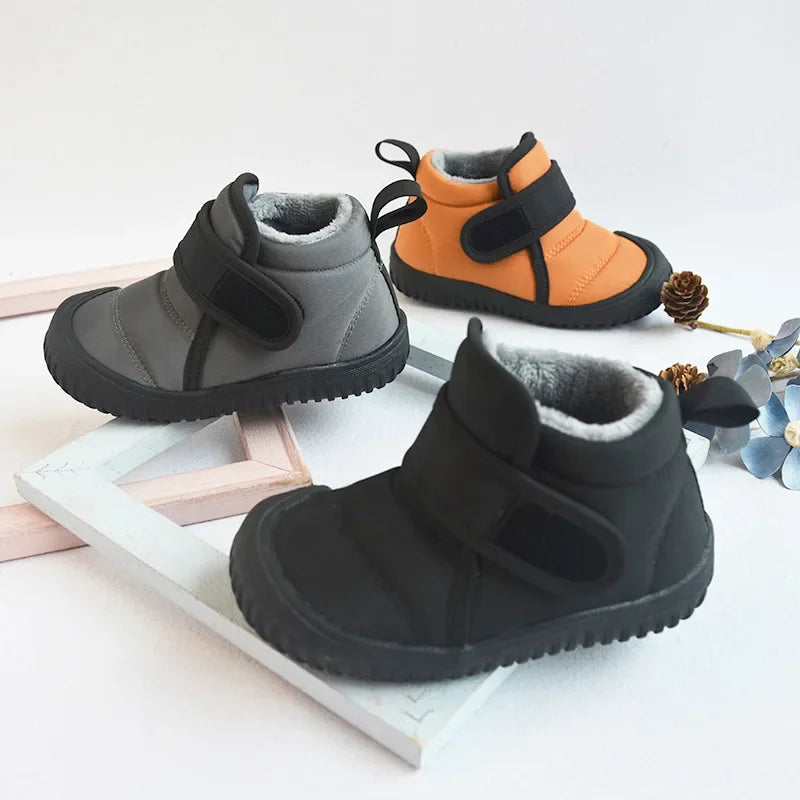 Kids' Velvet Winter Boots Soft & Warm