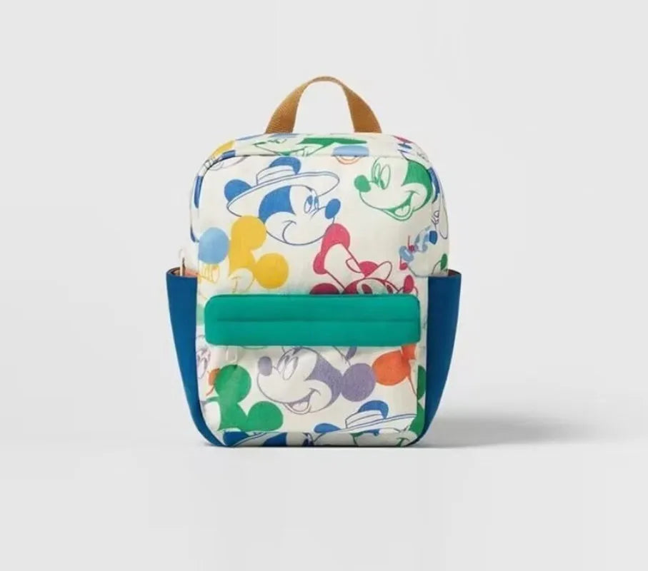 Mickey Mouse Print School Backpack