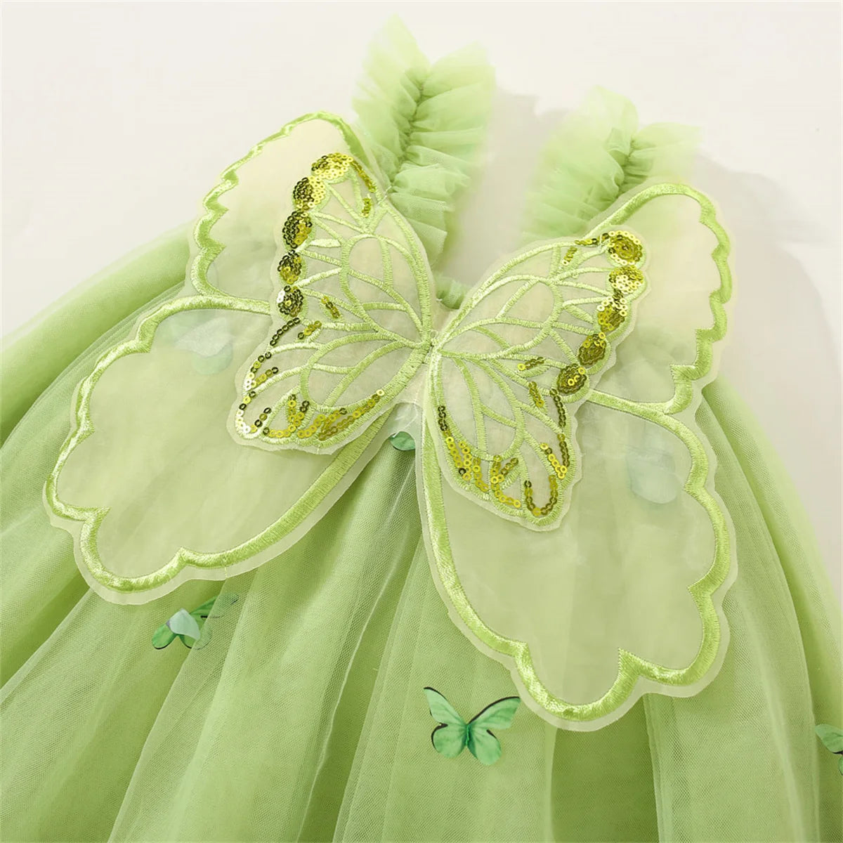 Princess Butterfly Wing Party Dress