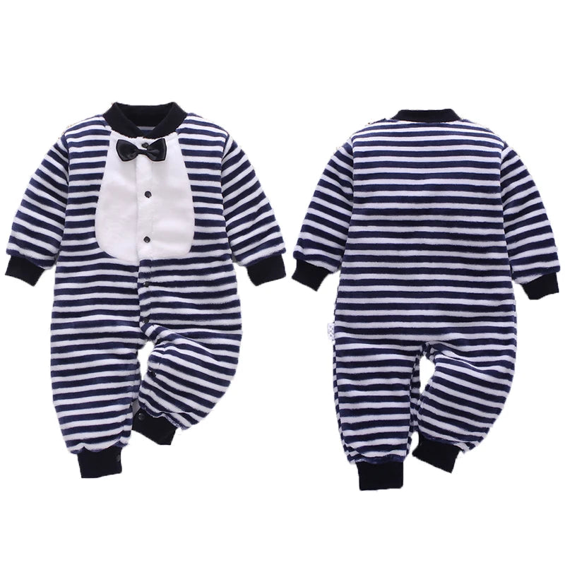 Newborn Baby Soft Flannel Romper