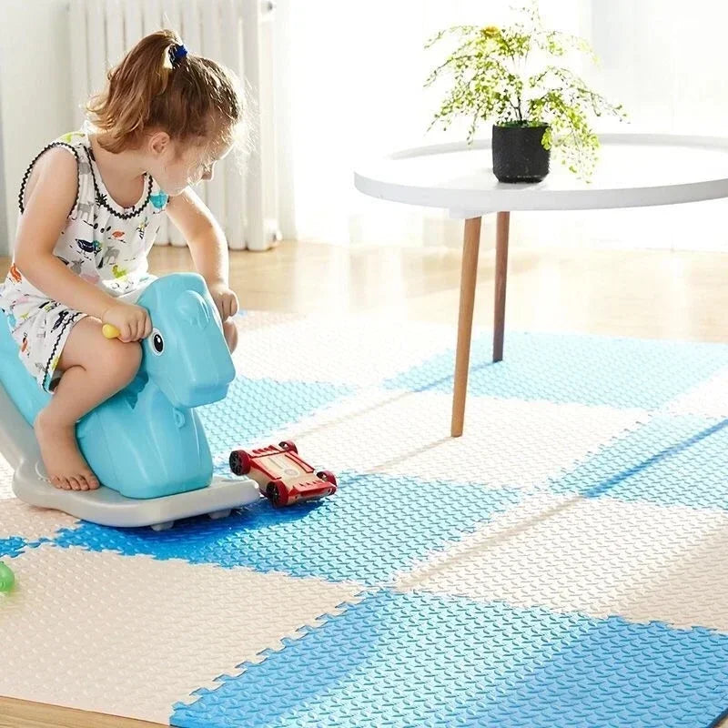 Soft & Waterproof Baby Puzzle Play Mat – 8-16 Pcs EVA Foam