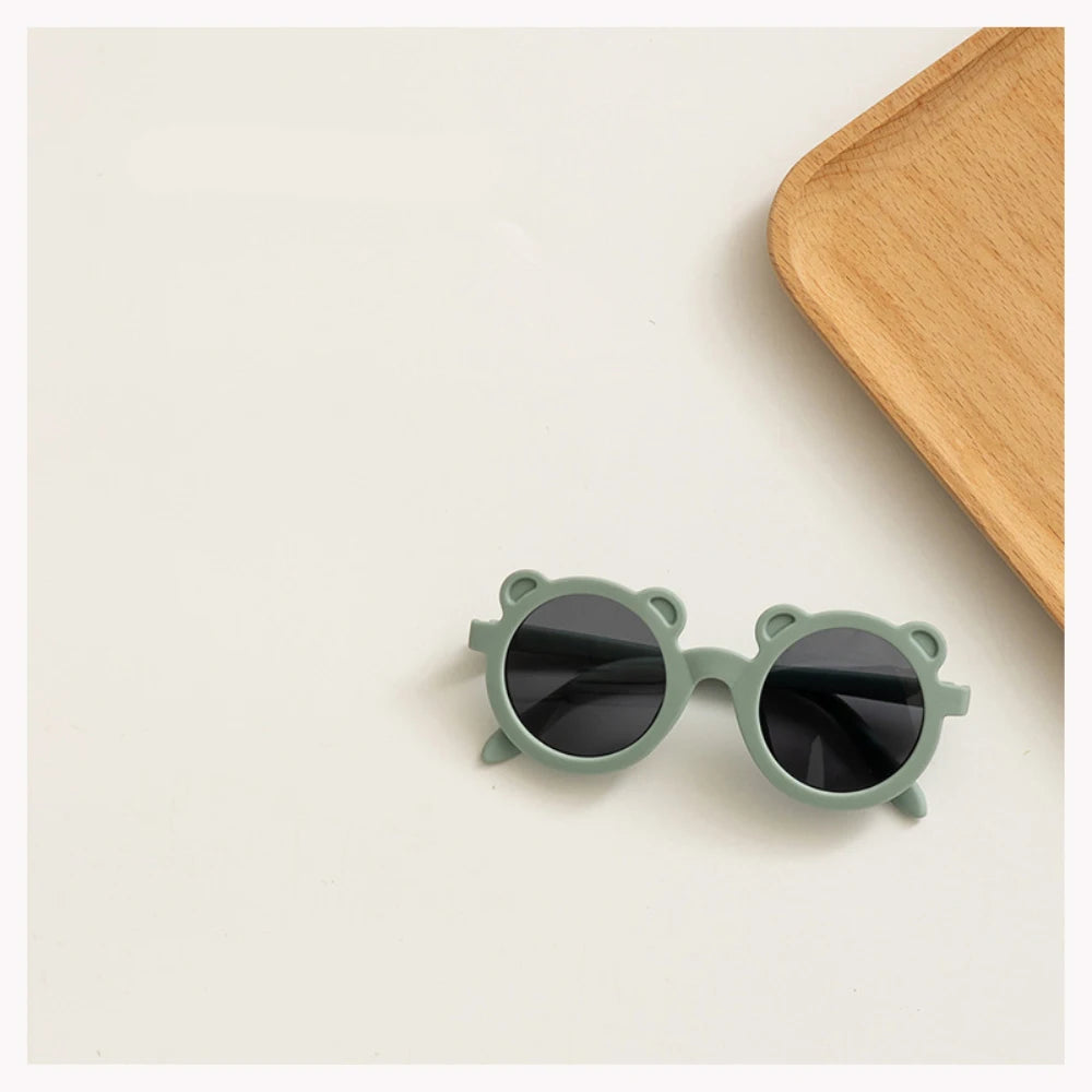 Cartoon Bear Sunglasses: UV400 Protection