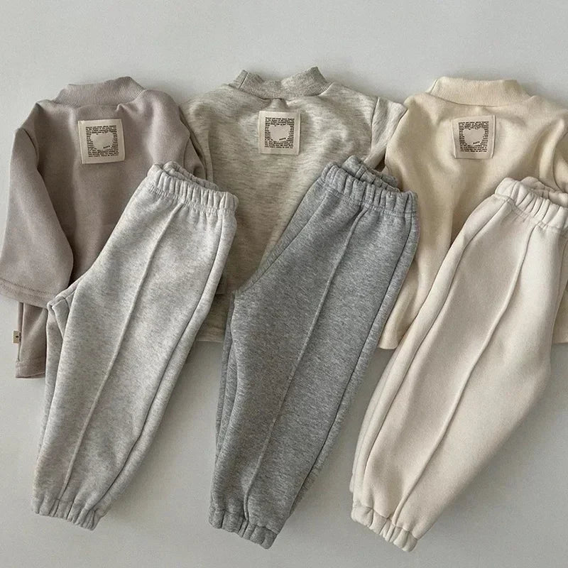 Cozy Fleece Pants Autumn & Winter Warmth for Kids