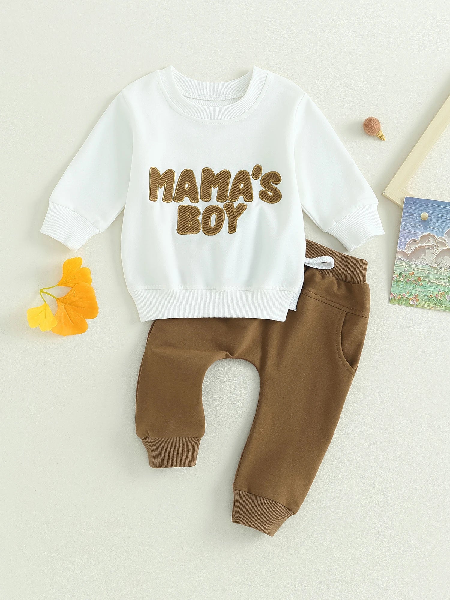 inter Mama's Boy Hooded Jacket and Pants Set