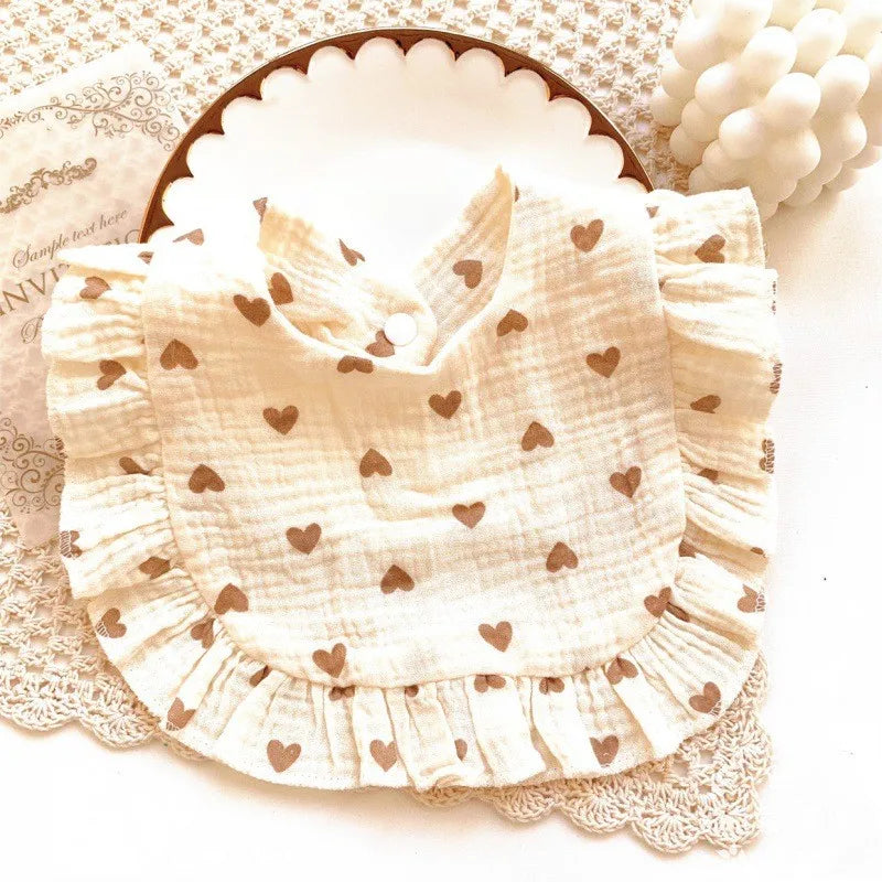 Feeding Essentials: Adorable Newborn Bibs and Burp Cloths