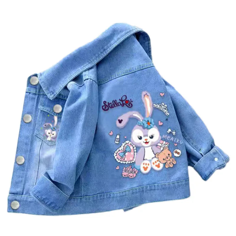 Best Selling Denim Mickey Minnie Mouse Jacket