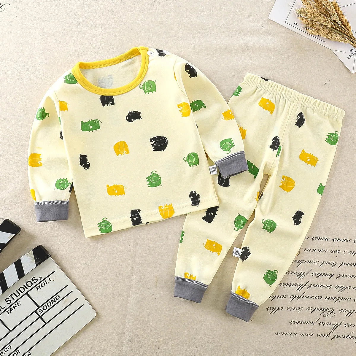 Cartoon Comfort Sleepwear Pajama Set