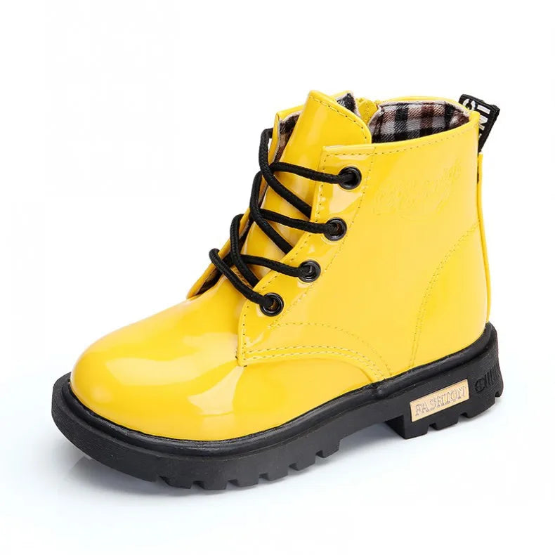 Waterproof Ankle Boots Non-Slip Soft Bottom and fur Lining for extra warmth