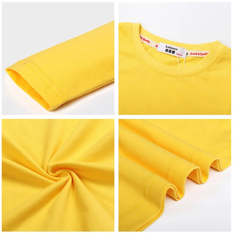 Kids Long Sleeve Lemon Bicycle T-Shirt