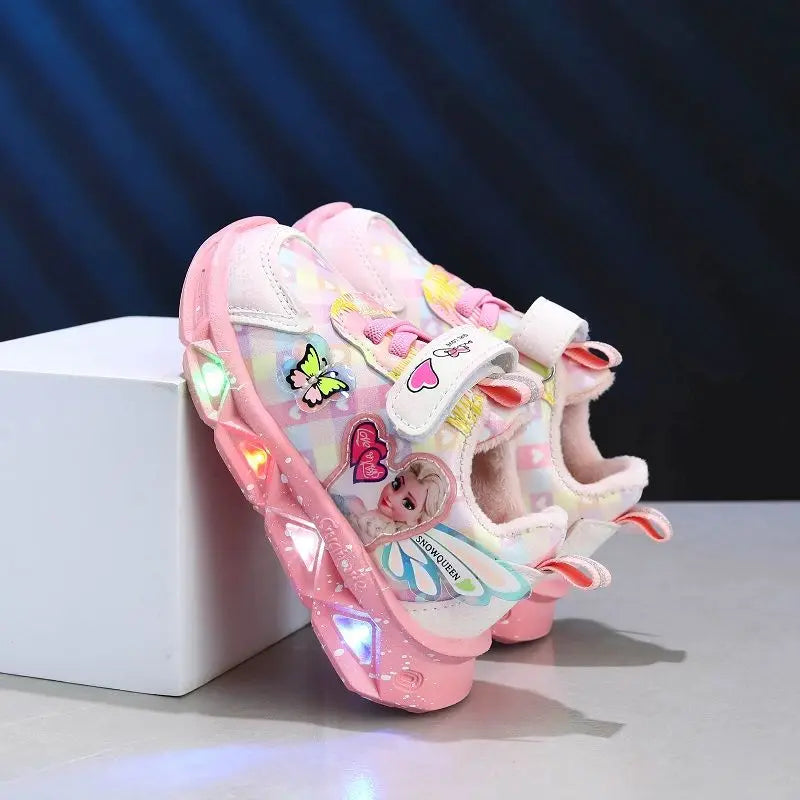 Disney LED Casual Sneakers For Girls