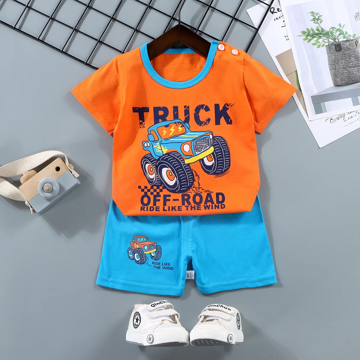 Toddler Baby 2Pcs Cotton Clothing Suit