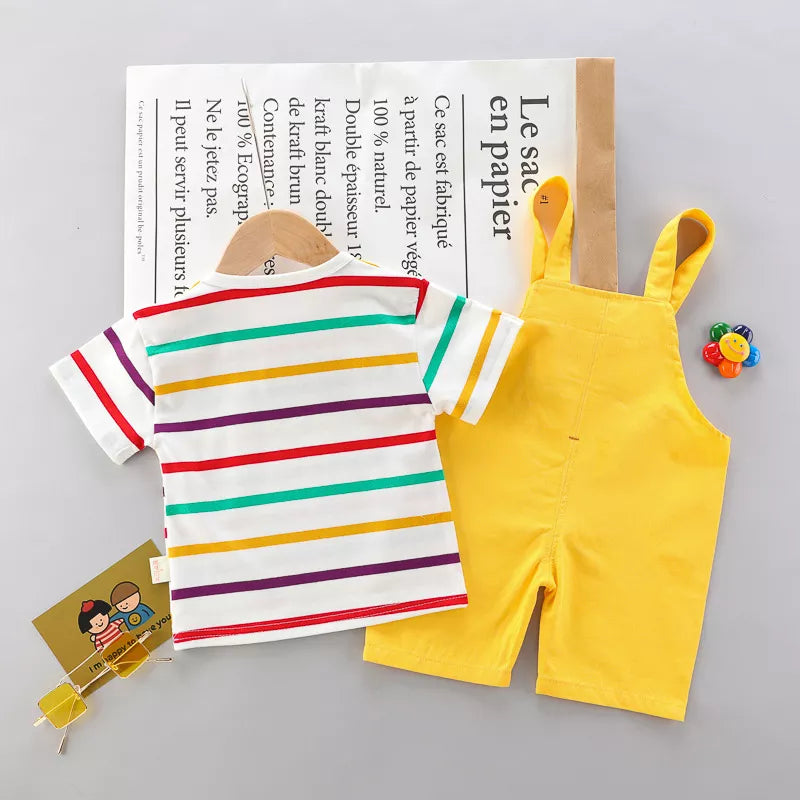 Cute Fashion Sets with Toddlers Boys' Short T-Shirts