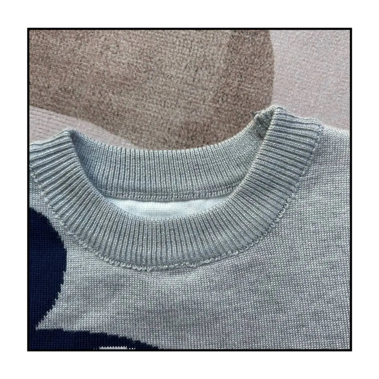 Mickey Pullover Knitted Warm Sweater