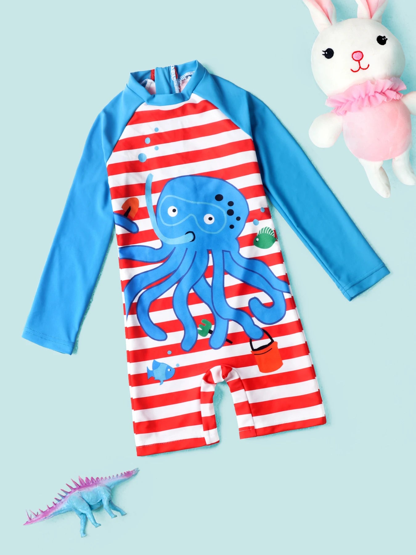 Baby Long Sleeve One-piece Bathing Suit