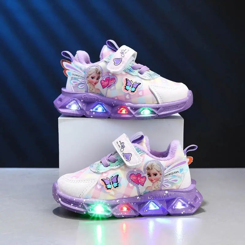 Disney LED Casual Sneakers For Girls